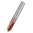 Drillpro 3 Flutes 60 Degree Chamfering Mill AlTiN Coated HRC55 2/3/4/5/6/7/8mm Tungsten Steel Milling Cutter