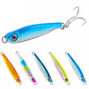 SeaKnight SK302 1PC 21g 65mm Jigging Fishing Lure Metal Sinking Spoon Fishing Baits 3D Eyes