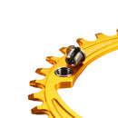 GUB 5pcs M8*6 Titanium Bike Chainwheel Disc Bolts for SHIMA-N0 MTB Road Bicycle