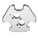 Aluminum Alloy M3 Delta Kossel Fisheye Effector 3mm Hammock Hanging Station For Dual Nozzle Extruder 3D Printer Part