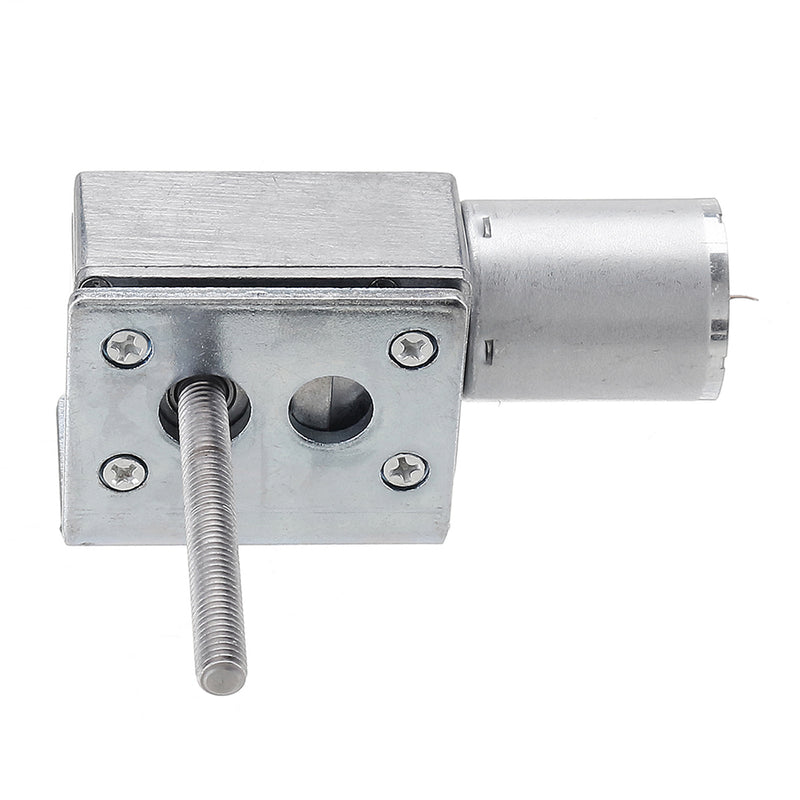 CHIHAI DC 24V 75rpm High Torque Turbo Worm Reducer Gear Motor with Bracket and Shaft Coupler