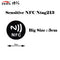 10pcs/lot Ntag213 Ntag216 NFC TAG Sticker 13.56MHz ISO14443A NTAG 213 Universal Lable RFID Tag