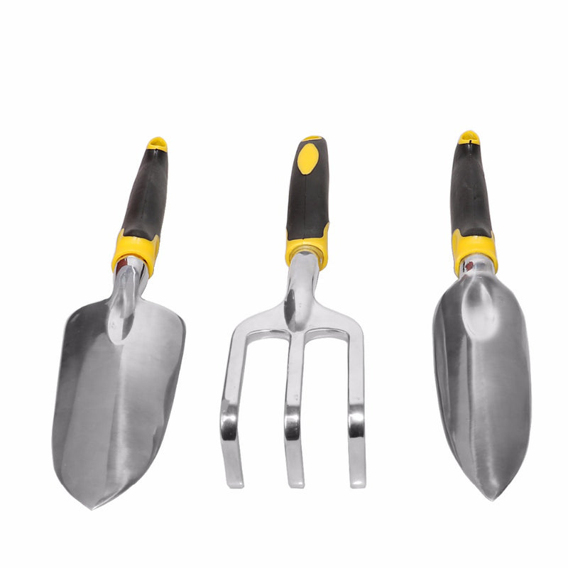 Honana HG-GT6 Gardening Three Piece Garden tools Set Aluminum Alloy Tools Two color Handle