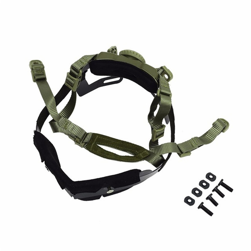 WoSporT Tactical Helmet Locking Buckle System Outdoor Protective Adjustable Strap Accessory