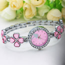 Deffrun Four-leaf Design Women Bracelet Watch Shining Style Quartz Watches