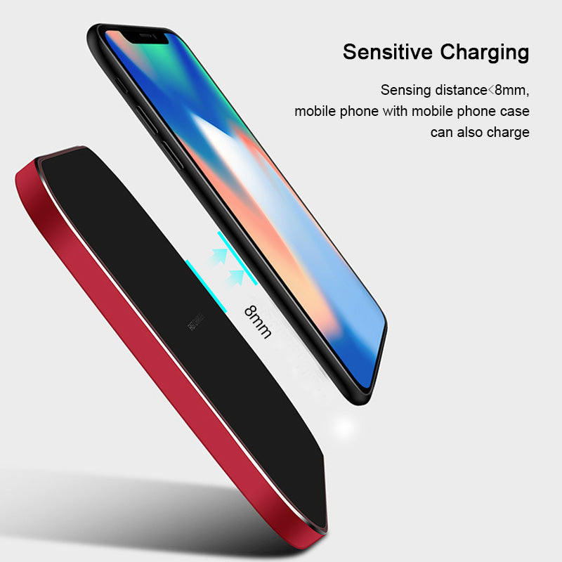 10W Qi Wireless Charger Dock Fast Charging Receiver Universal For Phone