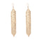 Tassels Long Earrings Sequins Geometric Drop Fashion Jewelry for Women