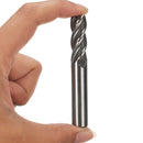 8Pcs/Set Milling Cutter Drill Bit Tools Solid Carbide End Milling Cutter 4 Flute HSS 1/16-1/2 Inch