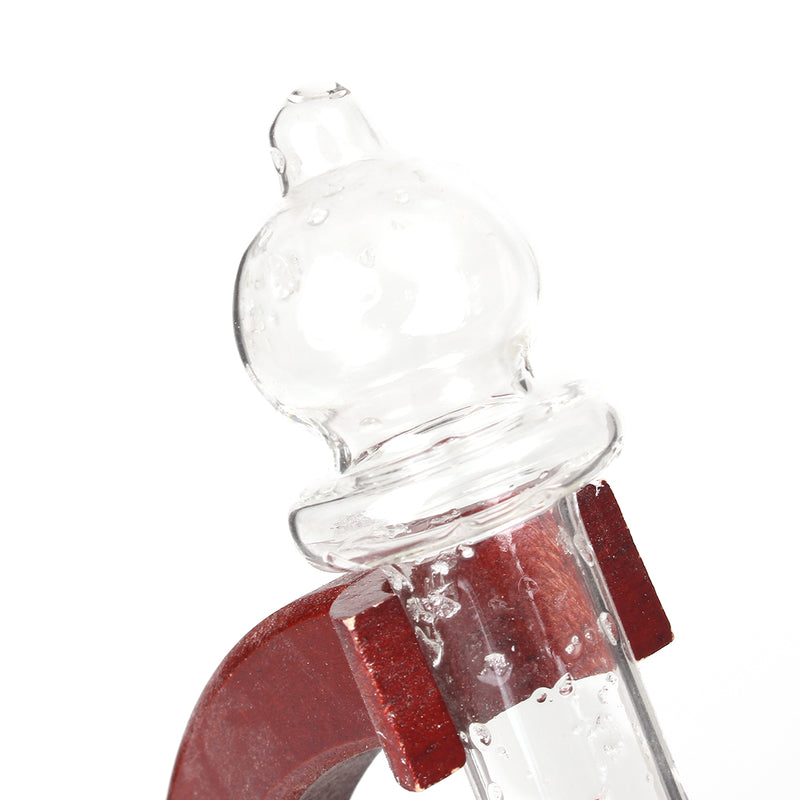 Weather Forecast Rose Crystal Globe Wooden Base Storm Glass Home Decorations Gift