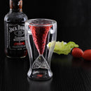 Unique Double Mermaid Beer Glass Mug Transparent Wine Cup Beer Coffee Mug Bar Beach Drinkware