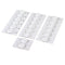 60pcs 3V SMD Lamp Beads with Optical Lens Fliter for 32-65 inch LED TV Repair