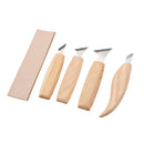7Pcs Wood Carving Cutter Peeling Curved Woodwork Sculptural Carving Tool Set