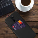 Bakeey Luxury PU Leather Cloth With Card Slot Shockproof Anti-scratch Back Cover Protective Case for Xiaomi Redmi Note 8 Pro