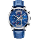 BENYAR 5133 Fashion Men Watch Chronograph Waterproof Luminous Display Full Steel Quartz Watch
