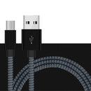 Bakeey 2.4A Micro USB Nylon Braided Fast Charging Data Cable For Xiaomi HUAWEI OPPO Android Phone