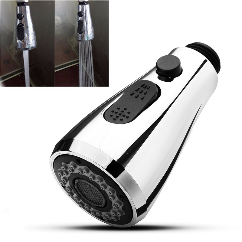 2 Function Pull Out Spray Head Bathroom Faucet Replacement Sink Basin Shower Head