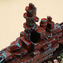 Aquarium Destroyer Navy War Boat Ship Wreck Fish Tank Cave Decorations Ornament