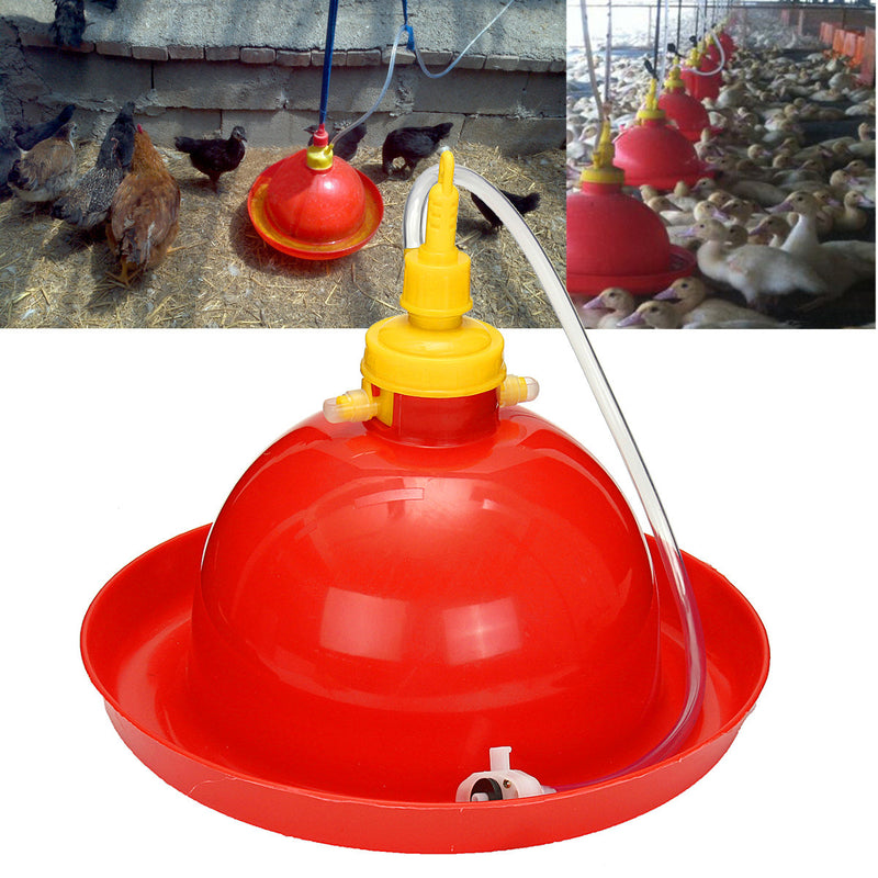 Automatic Waterer Thick Chicken Duck Goose Water Feeding Backyard Poultry Supply