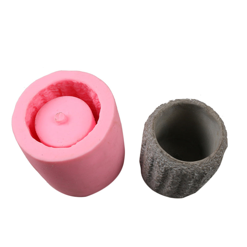 6.76.6CM DIY Handmade Succulent Silicone Concrete Mould Flower Pot Garden Planter Cement Vase