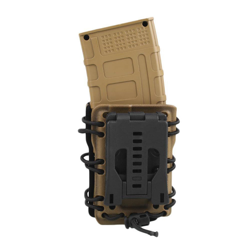 Hunting Tactical 5.56 223 Magazine Pouch Holster Mag Carrier Case Adjustable Fits 2" Width Duty Belt