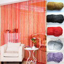 String Door Curtains Bead Window Panel Room Divider Crystal Tassel Fringe Beaded