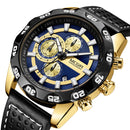 MEGIR 2096 Luxury Sports Style Chronograph Waterproof Multifunction Quartz Watch Men Wrist Watch