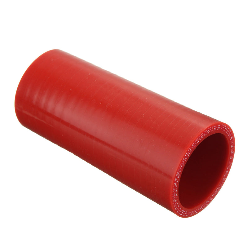 25-40mm Red Straight Silicone Hose Coupling Connector Silicon Rubber Tube Joiner Pipe Ash