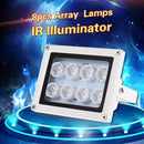 Infrared Illuminator 8 Array IR LEDS Night Vision Wide Angle Outdoor Waterproof for CCTV Security