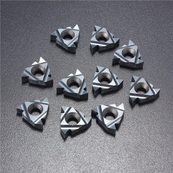 10pcs 16IR AG55 Carbide Threading Inserts Internal Turning Tool Holder Inserts