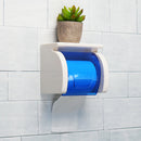 Bathroom Tissue Box Adhesive Waterproof Plastic Roll Paper Storage Holder Rack