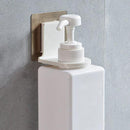 Wall Mounted Magic Sticky Shampoo Hook Shower Hand Soap Bottle Storage Hanging Holder