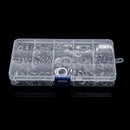 800Pcs M4-M12 Stainless Steel Self-Tapping Screw Washer Pad Handware Assortment