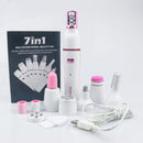 KEMEI KM-2189 7 In 1 Rechargeable Wet Dry Epilator Shaver Nose Hair Trimmer Massager Hair Removal 100-240V