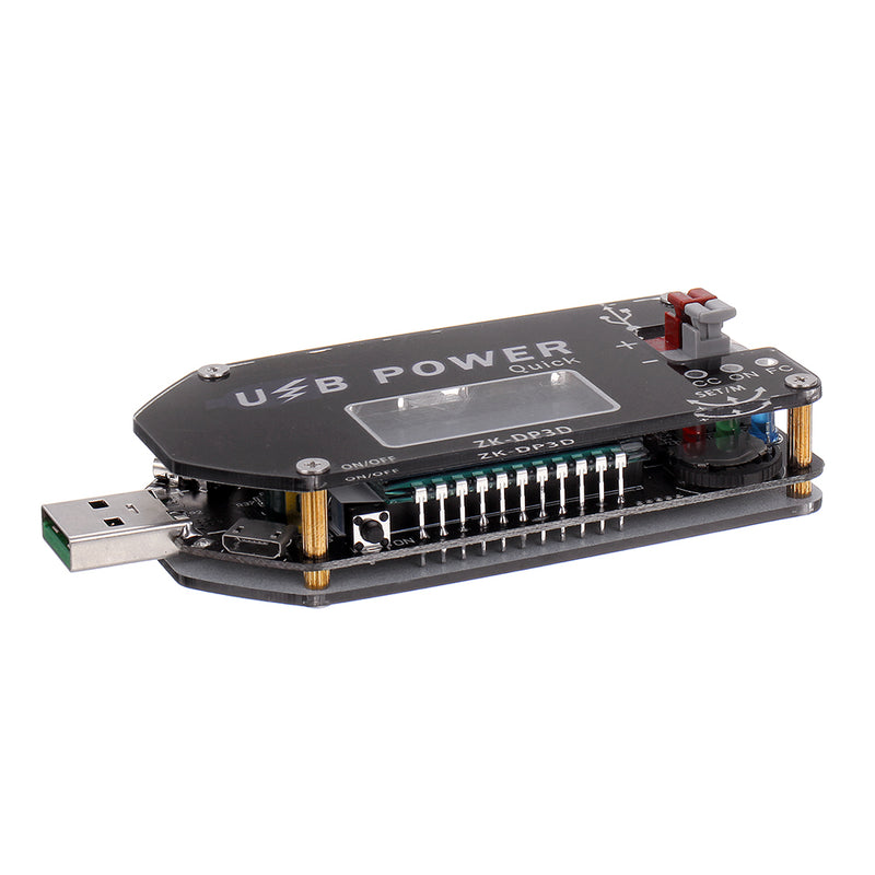 CNC USB TYEPE-C DC DC Converter CC CV 4-13V to 1-30V 2A 15W Power Module Adjustable Regulated Power Supply QC2.0 3.0