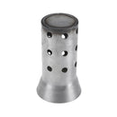 Inlet 36-51mm Motorcycle Exhaust Tail Tip Pipe Muffler Stainless Steel Modified Universal Titanium