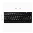 Russian Keyboard Ultra-Thin Wireless Bluetooth Keyboard, for IOS Android WinU5X6