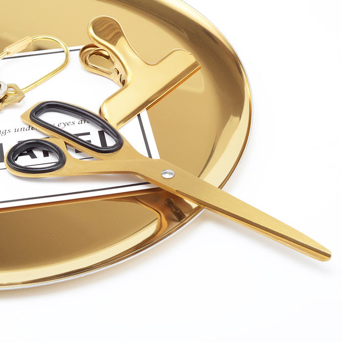 Miwoo MW063 Stainless Steel Metal Plating Scissors Multipurpose Art Work Tools Office Utility Scissors DIY Crafts