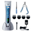 Pet Shaver Hair Clipper Low Noise Cordless Electric Dog Cat Grooming Trimmer Kit