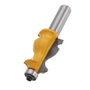 Drillpro 1/2 Inch Shank Architectural Cemented Carbide Molding Router Bit Trimming Wood Milling Cutter
