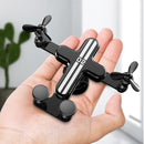 Bakeey Gravity Linkage Automatic Lock Air Vent Car Phone Holder 360 Degree Rotation For 4.0-6.5 Inch Smart Phone iPhone 11 Samsung Note 10