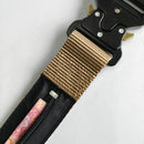 KALOAD 130cm Hidden Zip Bag Tactical Belt Leisure Waist Belt