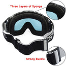Motorcycle Racing Anti Fog Goggles UV Dual Lens Snowboard Ski Goggles