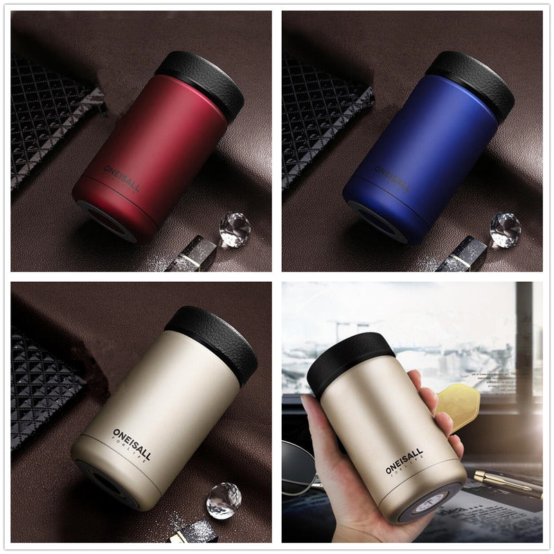 400ml Stainless Steel Vacuum Flask Water Bottle Thermos Coffee Travel Mug Cup