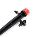 50Pcs 8 Holes Drip Emitters Perfect for 4mm / 7mm Tube Adjustable 360 Degree Water Flow Drip Irrigation System Connector Drippers