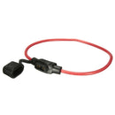 Car 12V In Line Mini Blade Fuse Holder with 5 10 15 20 25 30A Fuses