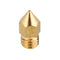 5PCS 3mm/0.2mm Copper MK8 Thread Extruder Nozzle For 3D Printer