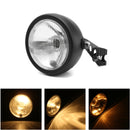 6.5 inch 12V Motorcycle Headlight Hi/lo Beam Matte Black Mount Bracket Cafe Racer For Honda