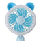 3 In 1 Multifunction USB Handheld Fan Adjustable Table Lamp Phone Holder Fan Cooler With Fan Base