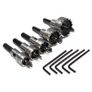 5pcs 16-30mm Hole Saw Cutter Drill Bit Set HSS Hole Saw Drill Sheet Metal Reamer with Wrench