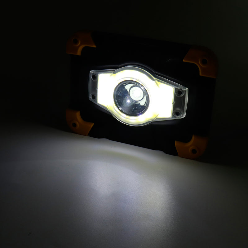 50W COB LED USB Work Light Spotlight Waterproof 4 Modes Flood Lamp Outdoor Camping Emergency Lantern